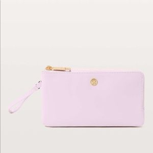 Lululemon Double Up Pouch Wristlet Pink